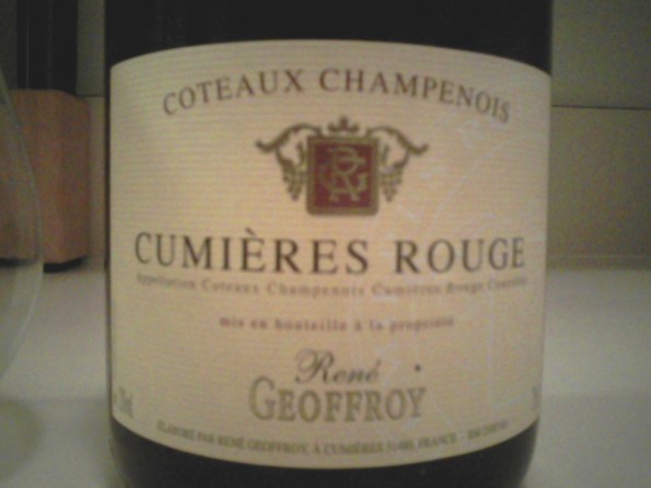 Still Pinot Noir from Champagne!